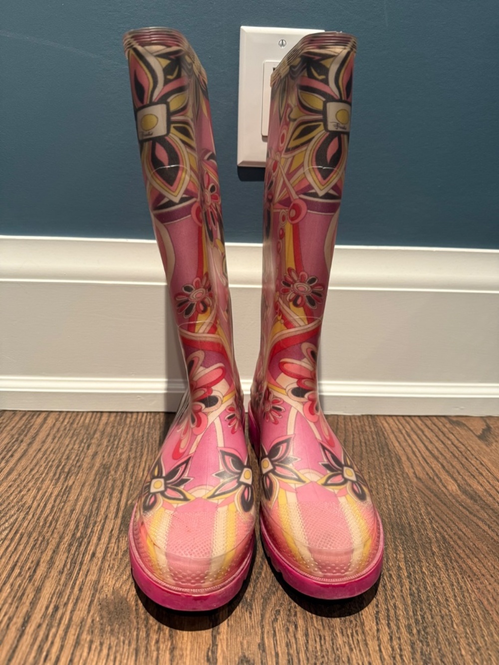 Emilio Pucci Rainboots